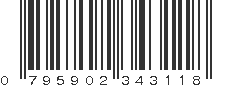 UPC 795902343118