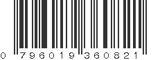 UPC 796019360821