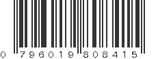 UPC 796019808415