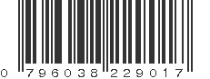UPC 796038229017