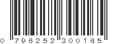 UPC 796252300165