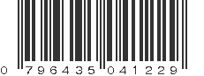 UPC 796435041229