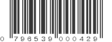 UPC 796539000429