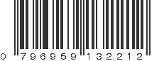 UPC 796959132212