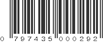 UPC 797435000292