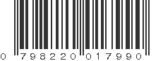 UPC 798220017990