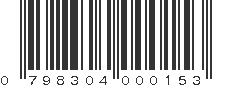 UPC 798304000153