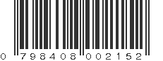 UPC 798408002152