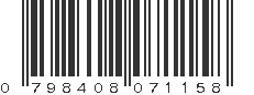 UPC 798408071158