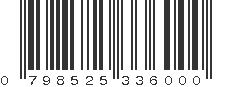 UPC 798525336000