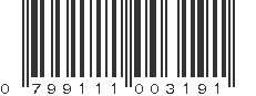 UPC 799111003191