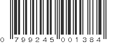 UPC 799245001384