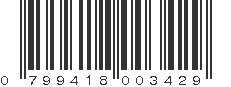 UPC 799418003429