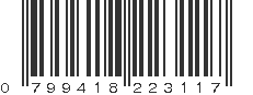 UPC 799418223117