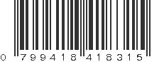 UPC 799418418315
