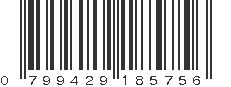 UPC 799429185756