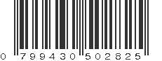 UPC 799430502825