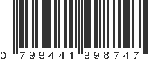 UPC 799441998747