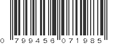 UPC 799456071985