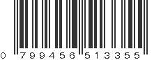 UPC 799456513355