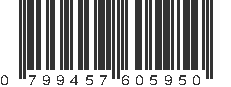 UPC 799457605950