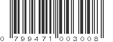 UPC 799471003008