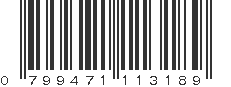 UPC 799471113189