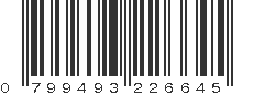 UPC 799493226645