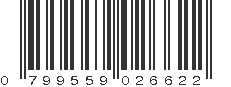 UPC 799559026622