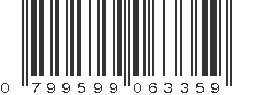 UPC 799599063359
