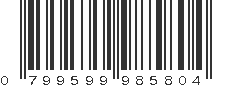 UPC 799599985804