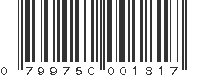 UPC 799750001817