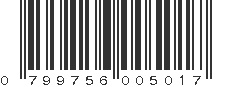 UPC 799756005017