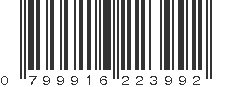UPC 799916223992