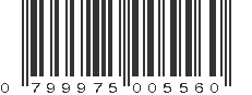 UPC 799975005560