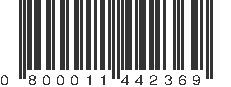 UPC 800011442369