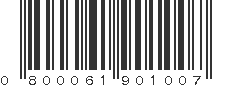 UPC 800061901007