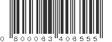 UPC 800063406555