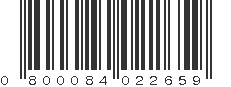 UPC 800084022659