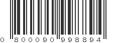 UPC 800090998894