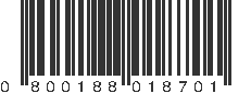 UPC 800188018701