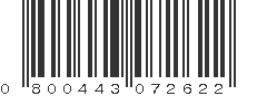 UPC 800443072622