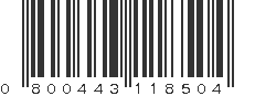 UPC 800443118504
