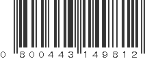 UPC 800443149812