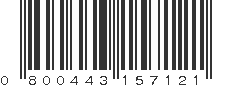 UPC 800443157121