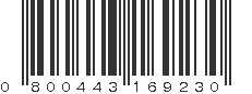 UPC 800443169230