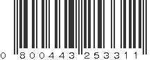 UPC 800443253311