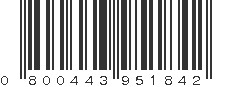 UPC 800443951842