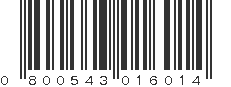 UPC 800543016014