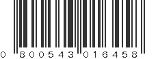 UPC 800543016458